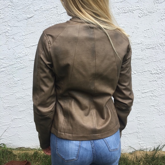❌SOLD❌ JACK Faux Leather Jacket - Picture 3 of 4